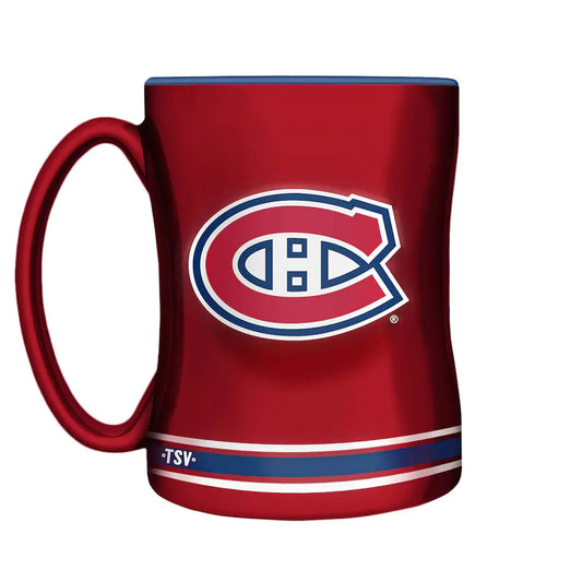 NHL Coffee Mug Sculpted Relief Canadiens