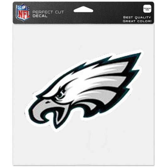 NFL Perfect Cut Decal 8x8 Eagles