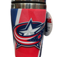 NHL Travel Mug Neoprene Geo Blue Jackets