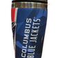 NHL Travel Mug Neoprene Geo Blue Jackets