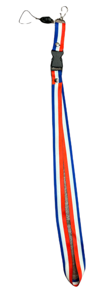 Blank Lanyard (Red, White and Blue)