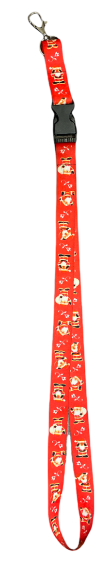 Santa Clause Lanyard