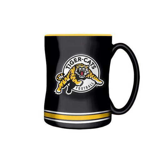 CFL Coffee Mug Sculpted Relief Tiger Cats