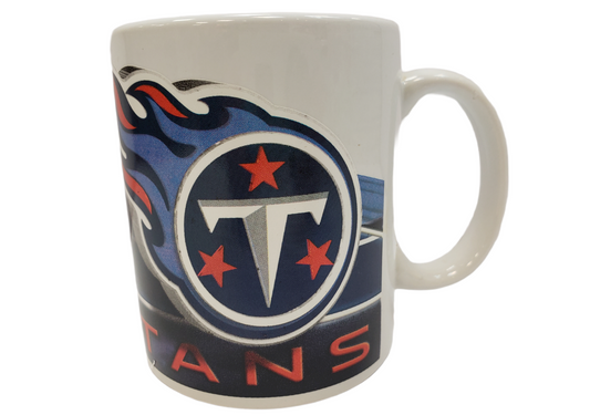 NFL Coffee Mug Subl. 11 Oz C-Handle White Titans