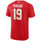 NHL Player T-Shirt Authentic Stack Matthew Tkachuk Panthers