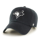 MLB Hat Clean Up Basic Black and White Blue Jays