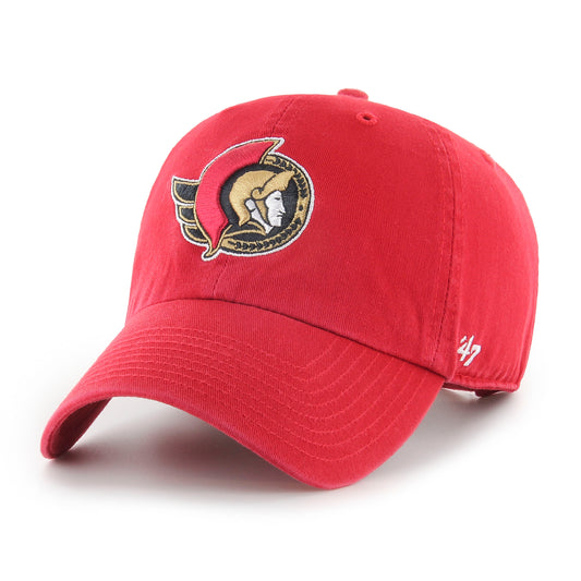 NHL Hat '47 Clean Up Basic Senators (Red)