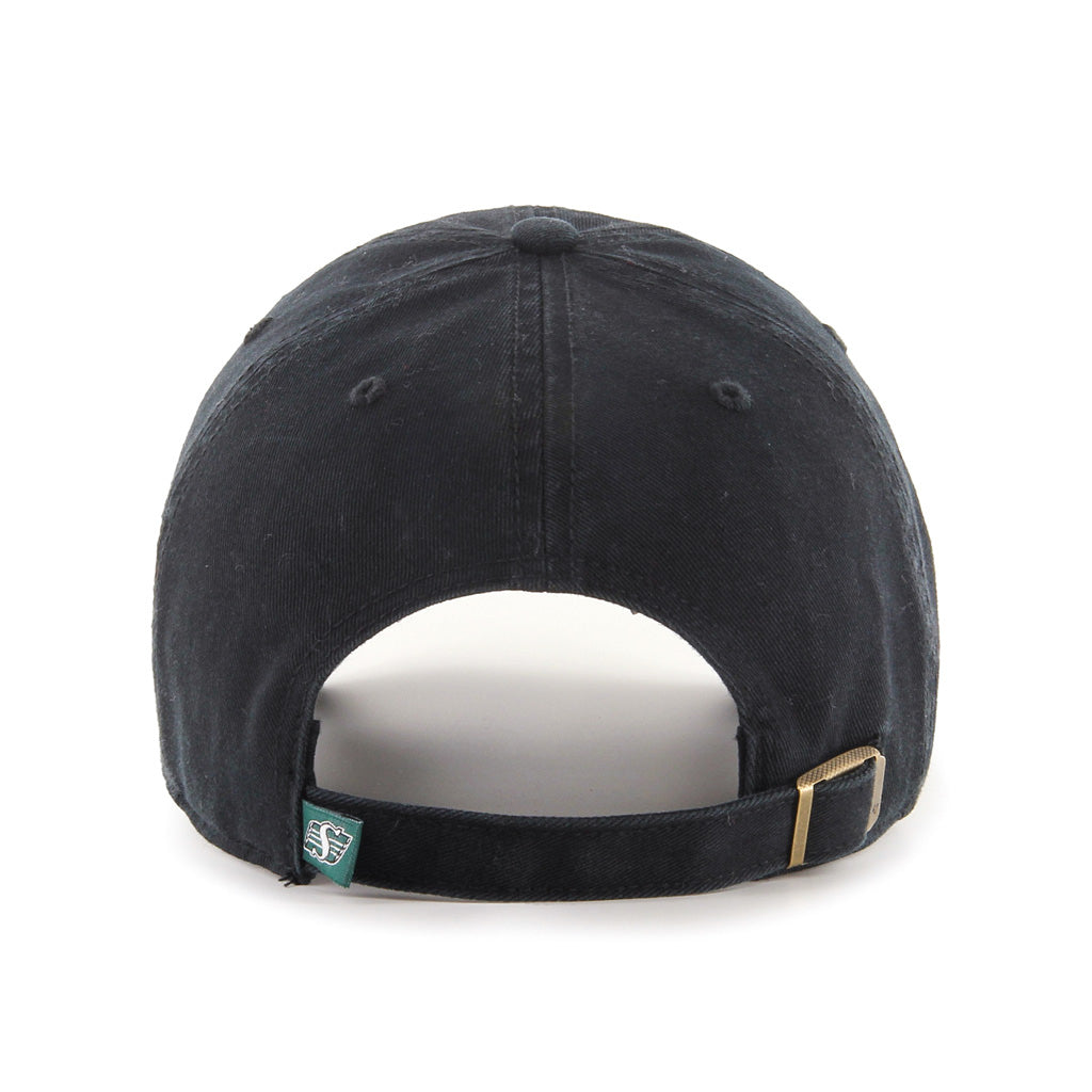 CFL Hat Clean Up Basic Roughriders (Black)