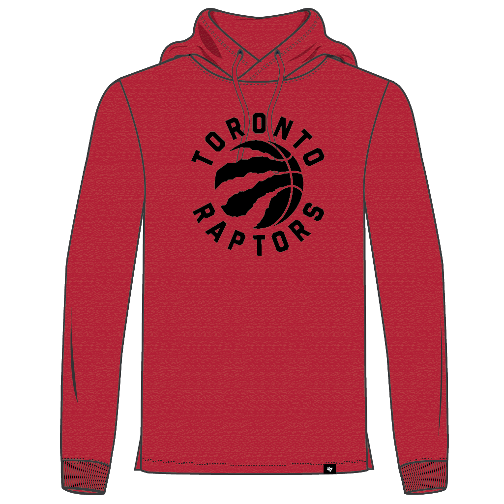 NBA Hooded Long Sleeve Shirt Imprint Club Alt Raptors