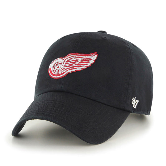 NHL Hat Clean Up Basic Red Wings (Black)