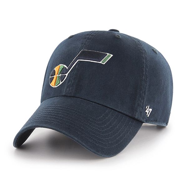 NBA Hat Clean Up Basic Navy Jazz