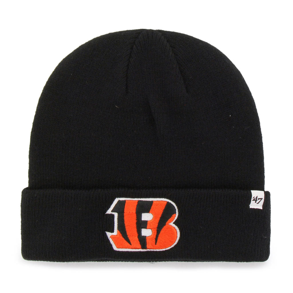 NFL Knit Hat Raised Cuff Bengals