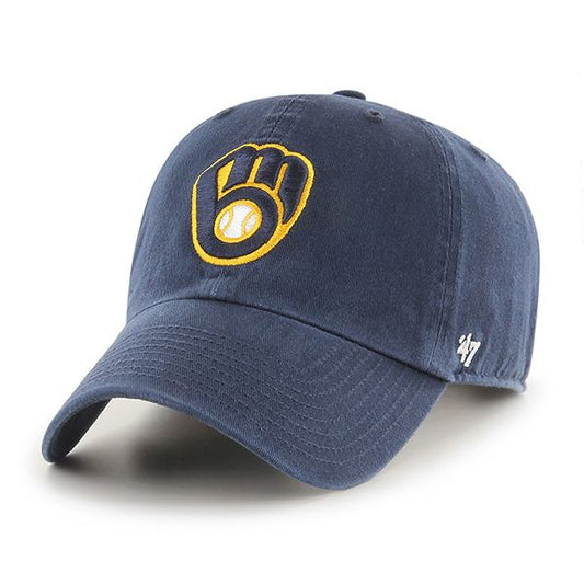 MLB Hat '47 Clean Up Basic Brewers