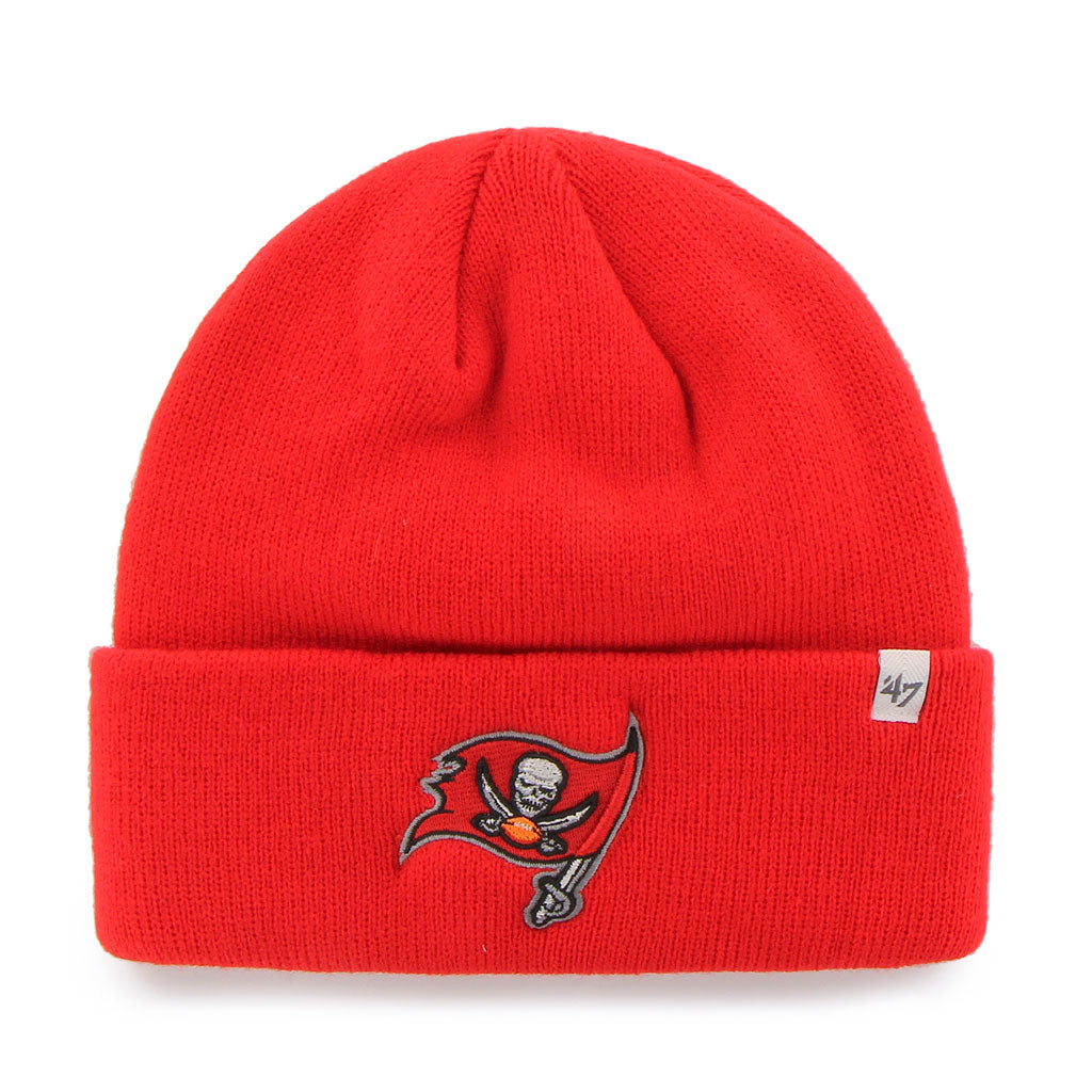 NFL Knit Hat Raised Cuff Buccaneers