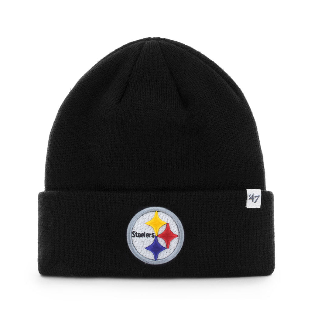 NFL Knit Hat Raised Cuff Steelers