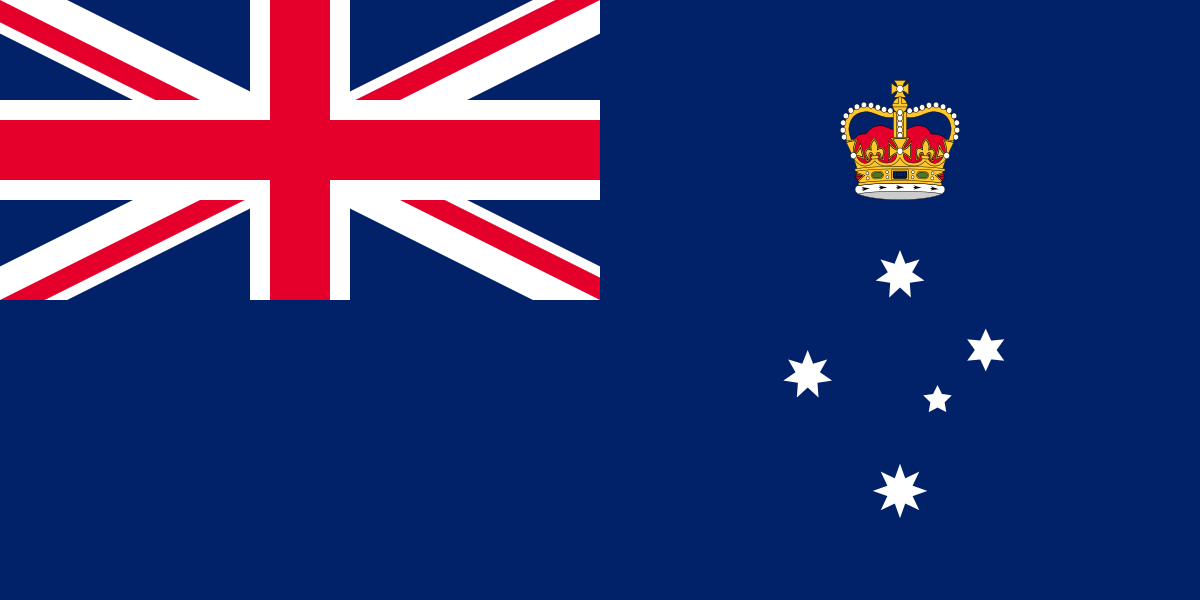 Country Flag 3x5 Victoria, Australia