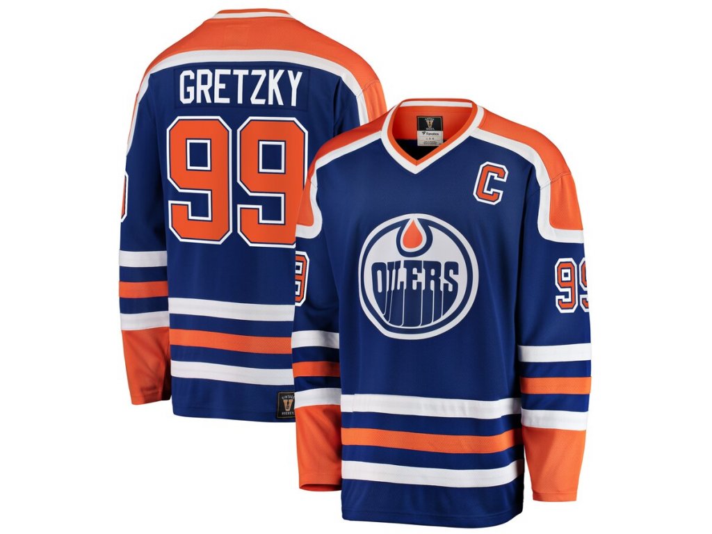 NHL Alumni Player Replica Breakaway Jersey Wayne Gretzky Oilers