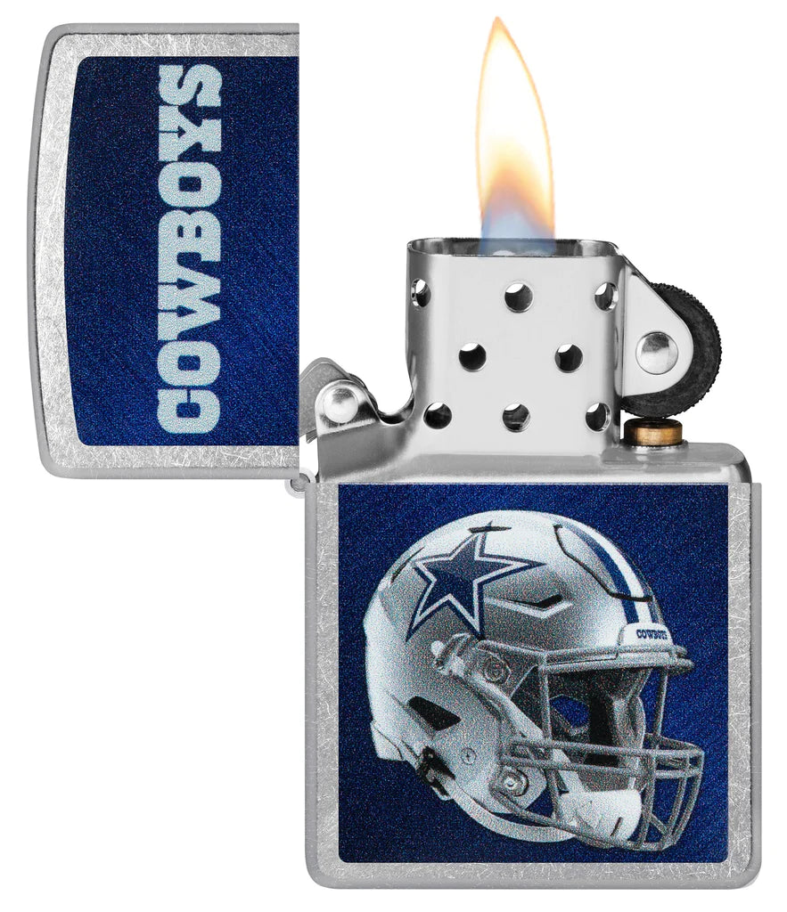 Zippo NFL San Francisco 49ers Helmet Street Chrome Windproof