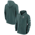 NFL Hoodie Full Zip Team Burpee Eagles