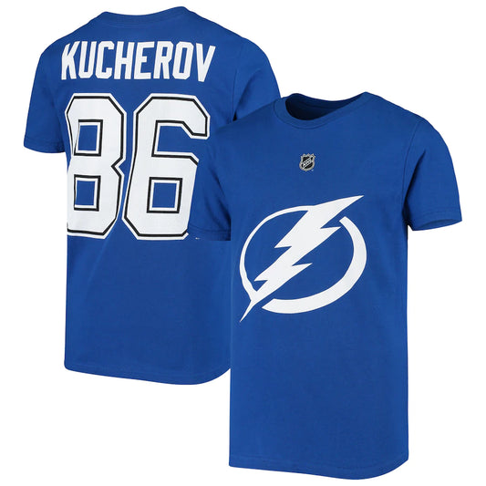 NHL Youth Player T-Shirt Nikita Kucherov Lightning
