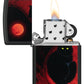Zippo Lighter Black Cat Design